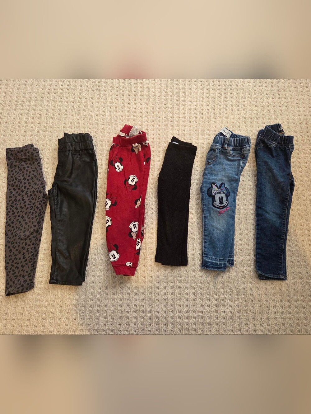 Bundle - 2-3T - Toddler Girl Pants X 6